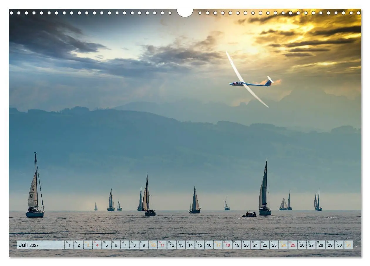 Bild: 9783569584433 | Segelflug, ein Stück Freiheit (Wandkalender 2027 DIN A3 quer),...