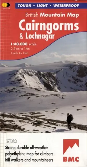 Cover: 9781851374533 | Cairngorms and Lochnagar | Harvey Map Services Ltd. | (Land-)Karte