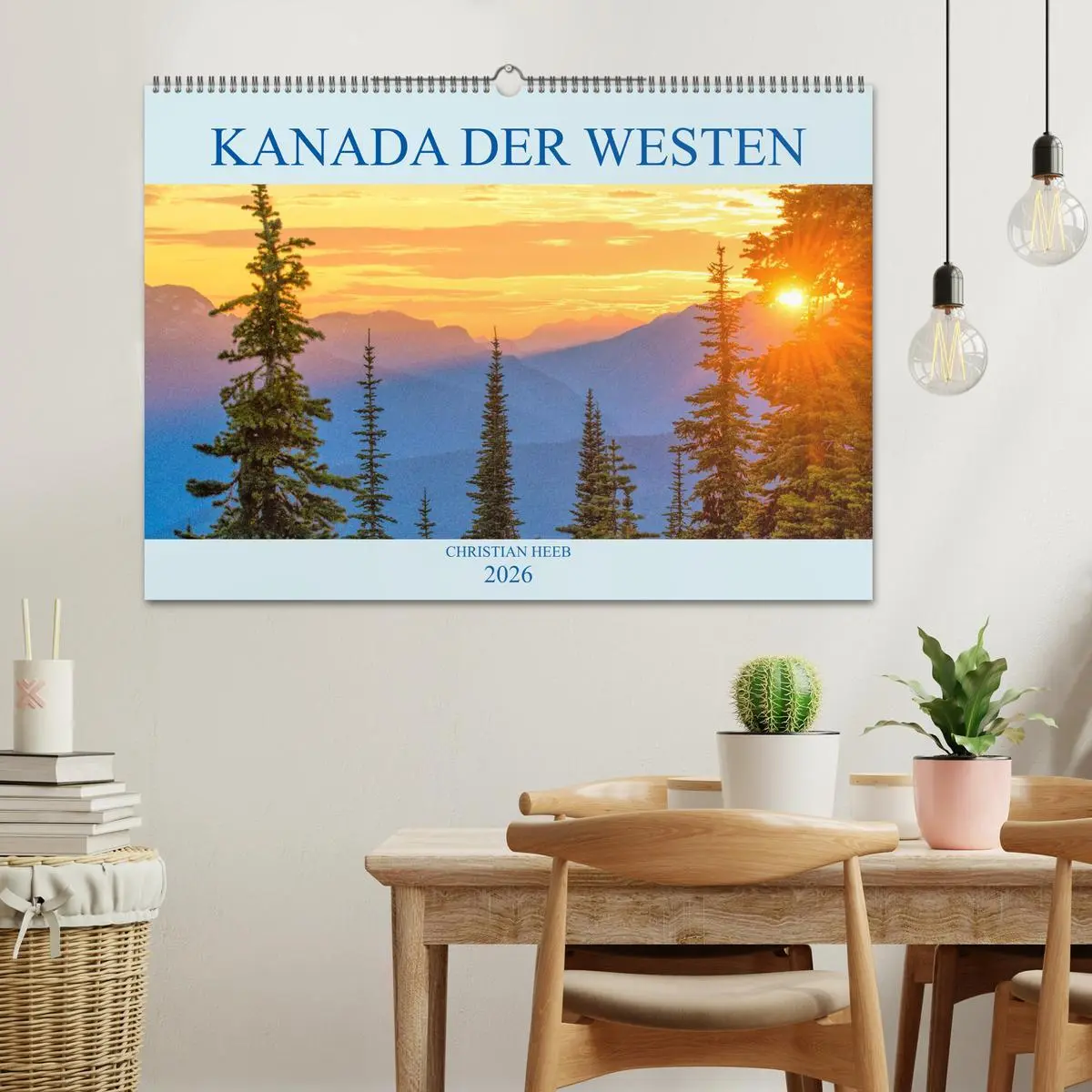 Bild: 9783457774533 | Kanada der Westen (Wandkalender 2026 DIN A2 quer), CALVENDO...