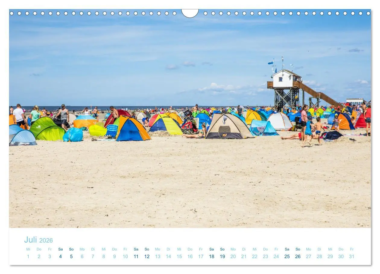 Bild: 9783457914533 | Mehr Nordsee (Wandkalender 2026 DIN A3 quer), CALVENDO Monatskalender