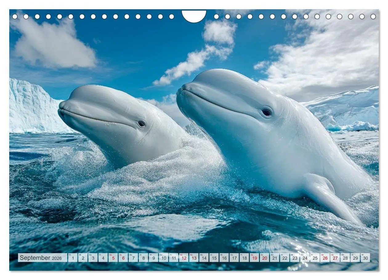 Bild: 9783516004533 | ARKTISCHE TIERE Im Reich der Kälte (Wandkalender 2026 DIN A4 quer),...