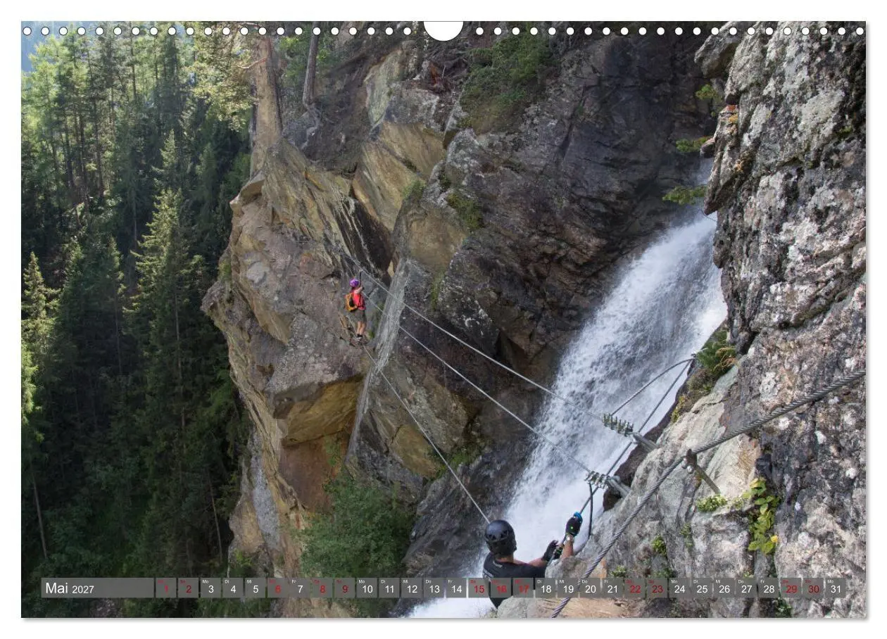 Bild: 9783569404533 | Via Ferratas - Klettersteige (Wandkalender 2027 DIN A3 quer),...