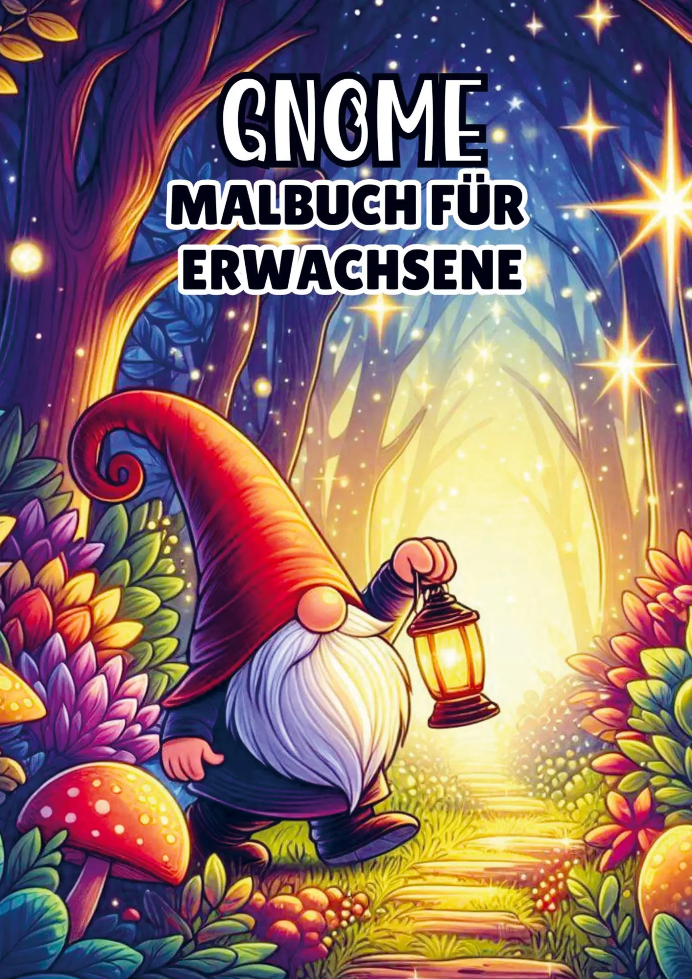 Cover: 9789403784533 | Gnome - Malbuch für Erwachsene | Malbücher für Erwachsene | Buch