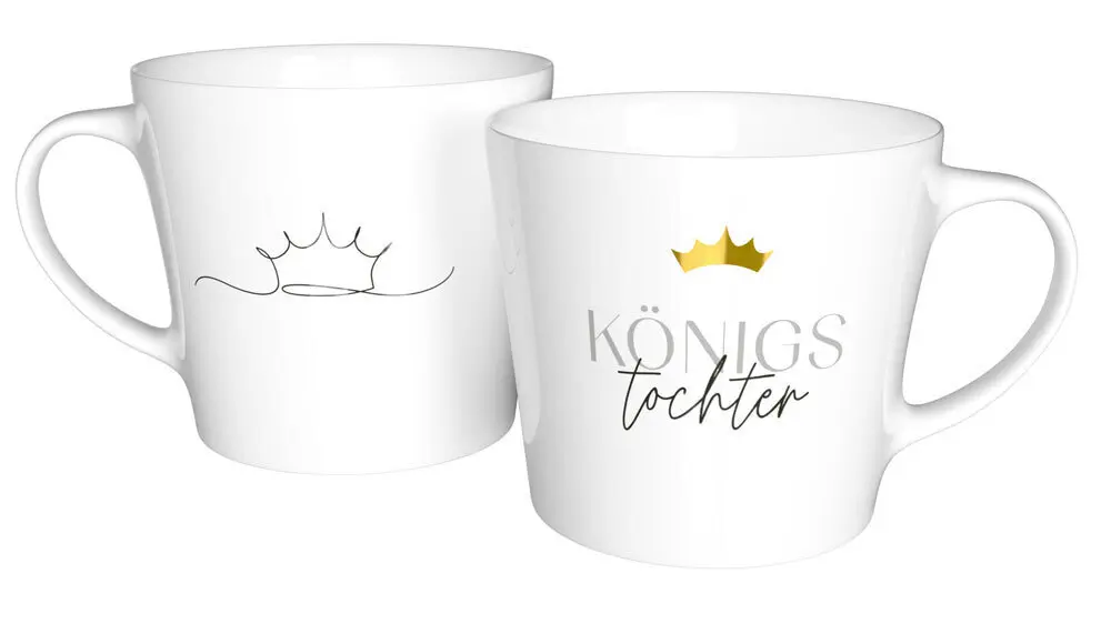 Cover: 4029856844633 | Königstochter - Tasse | Tasse mit Gold | Sonstige Handelsware | 2024