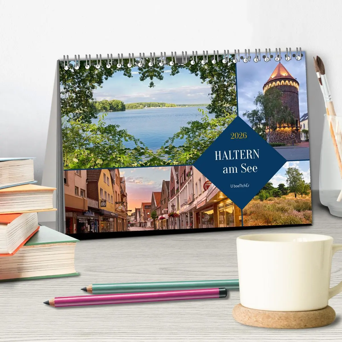 Bild: 9783457454633 | Haltern am See (Tischkalender 2026 DIN A5 quer), CALVENDO...
