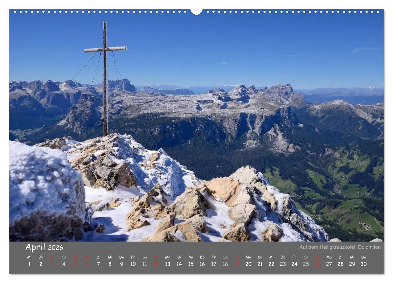 Bild: 9783516234633 | Traumhafte Bergwelt Kalender (Wandkalender 2026 DIN A2 quer),...