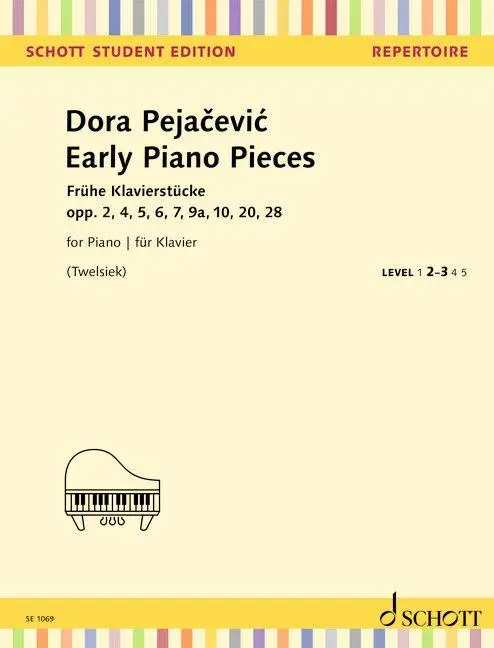 Cover: 9783795734633 | Frühe Klavierstücke | Klavier. Klavierpartitur. | Monika Twelsiek