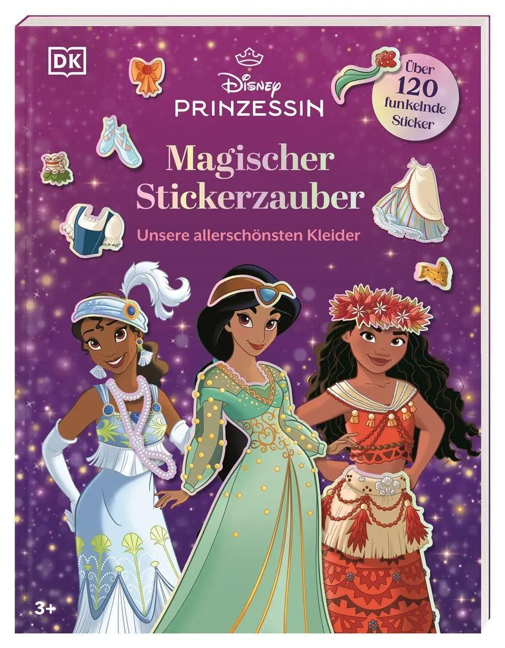 Cover: 9783831054633 | Disney Prinzessin: Magischer Stickerzauber | DK Verlag - Kids | Buch