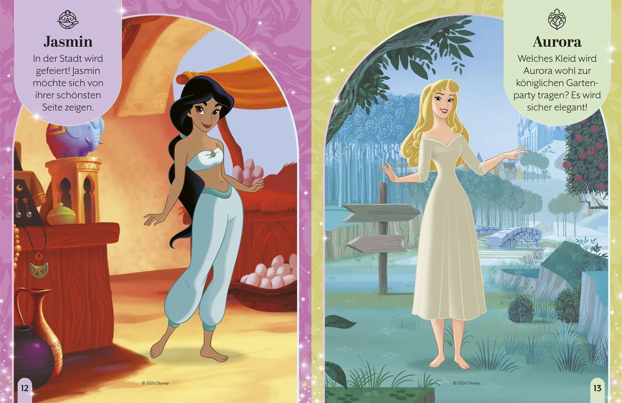 Bild: 9783831054633 | Disney Prinzessin: Magischer Stickerzauber | DK Verlag - Kids | Buch
