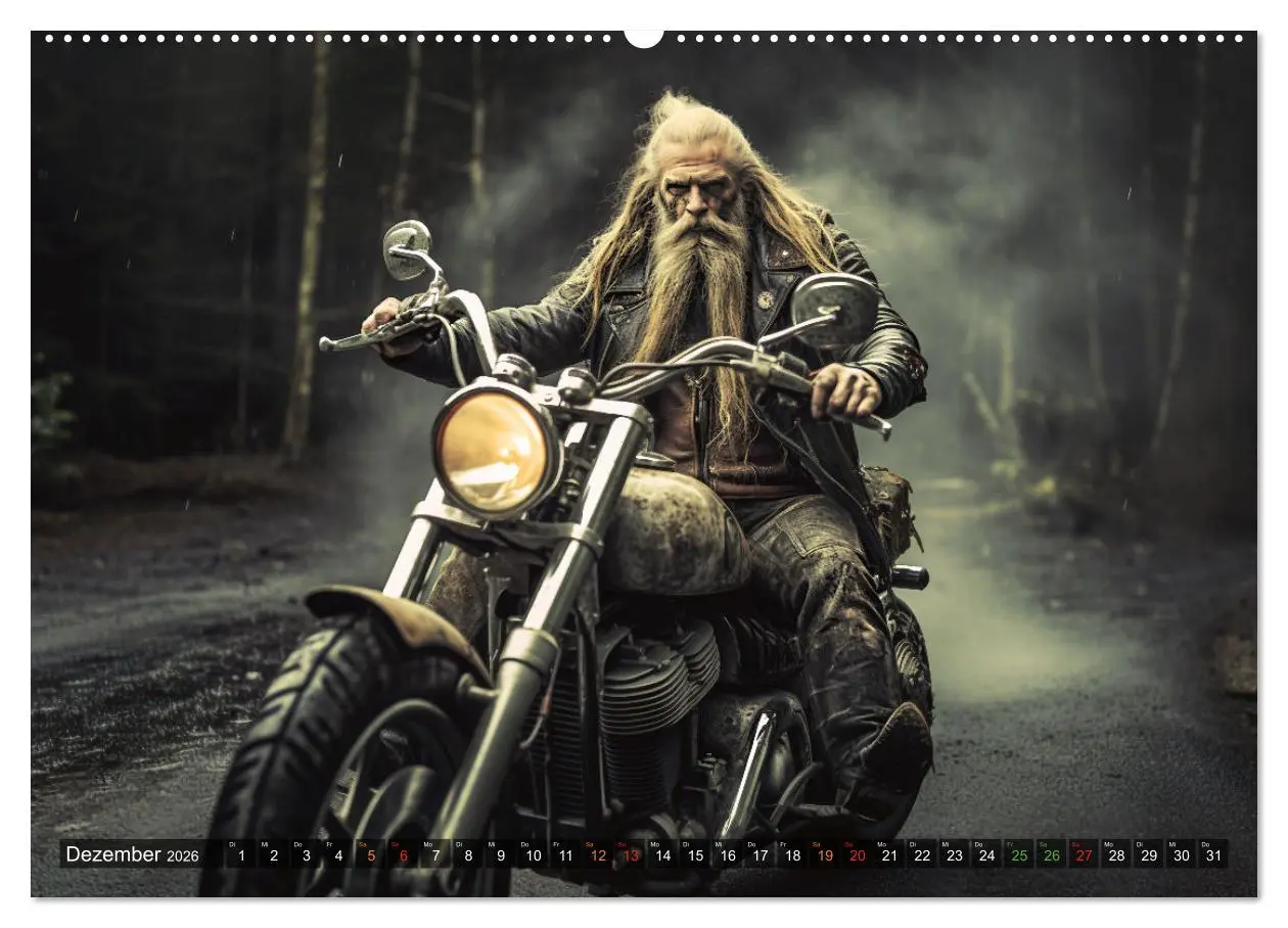 Bild: 9783457514733 | Ride to Valhalla (hochwertiger Premium Wandkalender 2026 DIN A2...