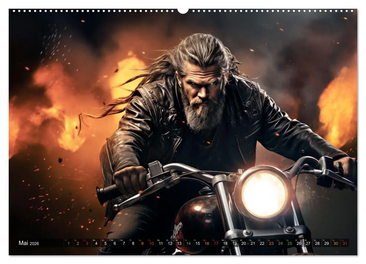Bild: 9783457514733 | Ride to Valhalla (hochwertiger Premium Wandkalender 2026 DIN A2...