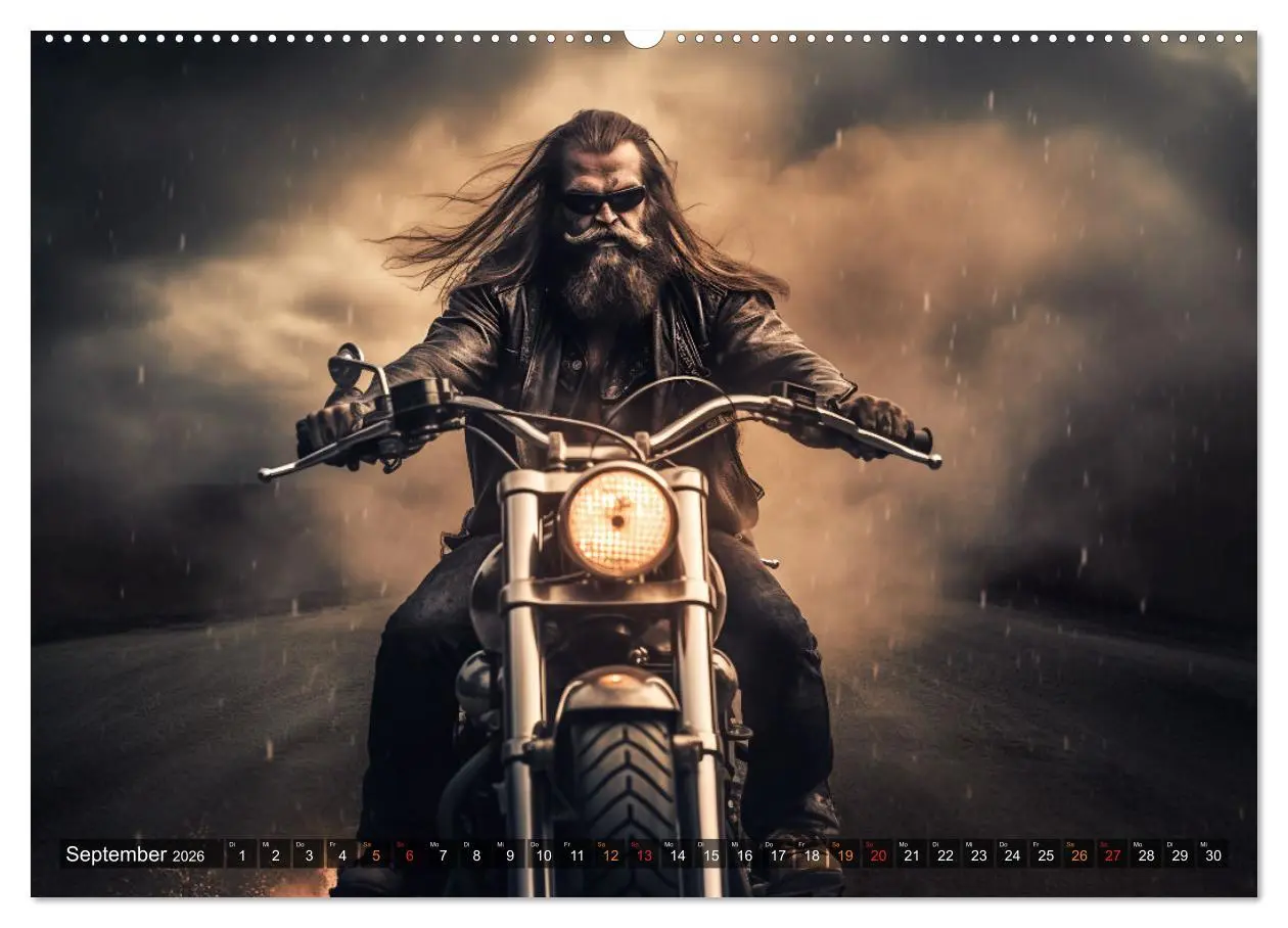 Bild: 9783457514733 | Ride to Valhalla (hochwertiger Premium Wandkalender 2026 DIN A2...