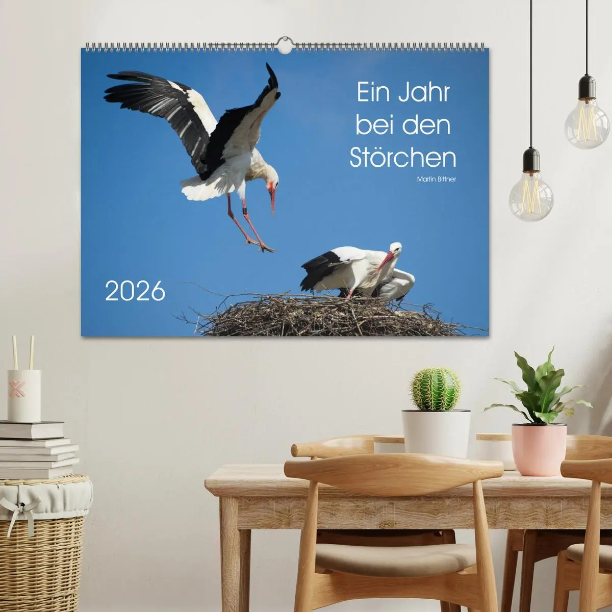 Bild: 9783457994733 | Ein Jahr bei den Störchen (Wandkalender 2026 DIN A2 quer), CALVENDO...