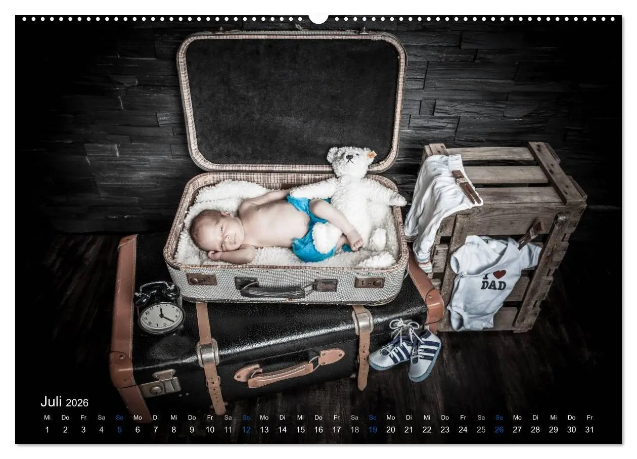 Bild: 9783516084733 | Baby - süße Träume (hochwertiger Premium Wandkalender 2026 DIN A2...