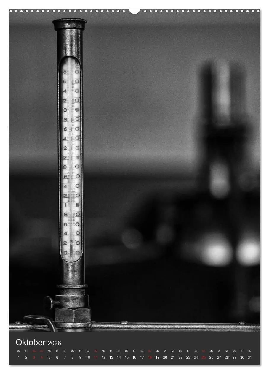 Bild: 9783516464733 | Industrieästhetik in Schwarz-Weiss (hochwertiger Premium...