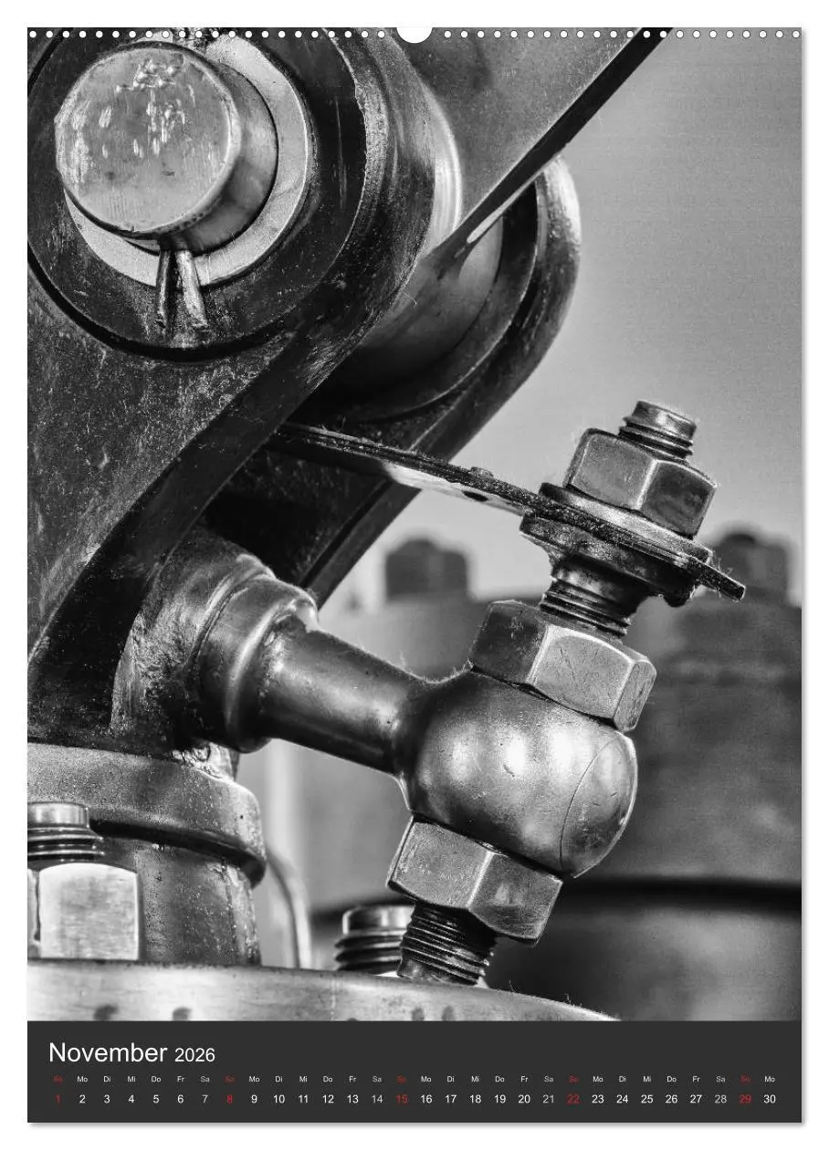 Bild: 9783516464733 | Industrieästhetik in Schwarz-Weiss (hochwertiger Premium...