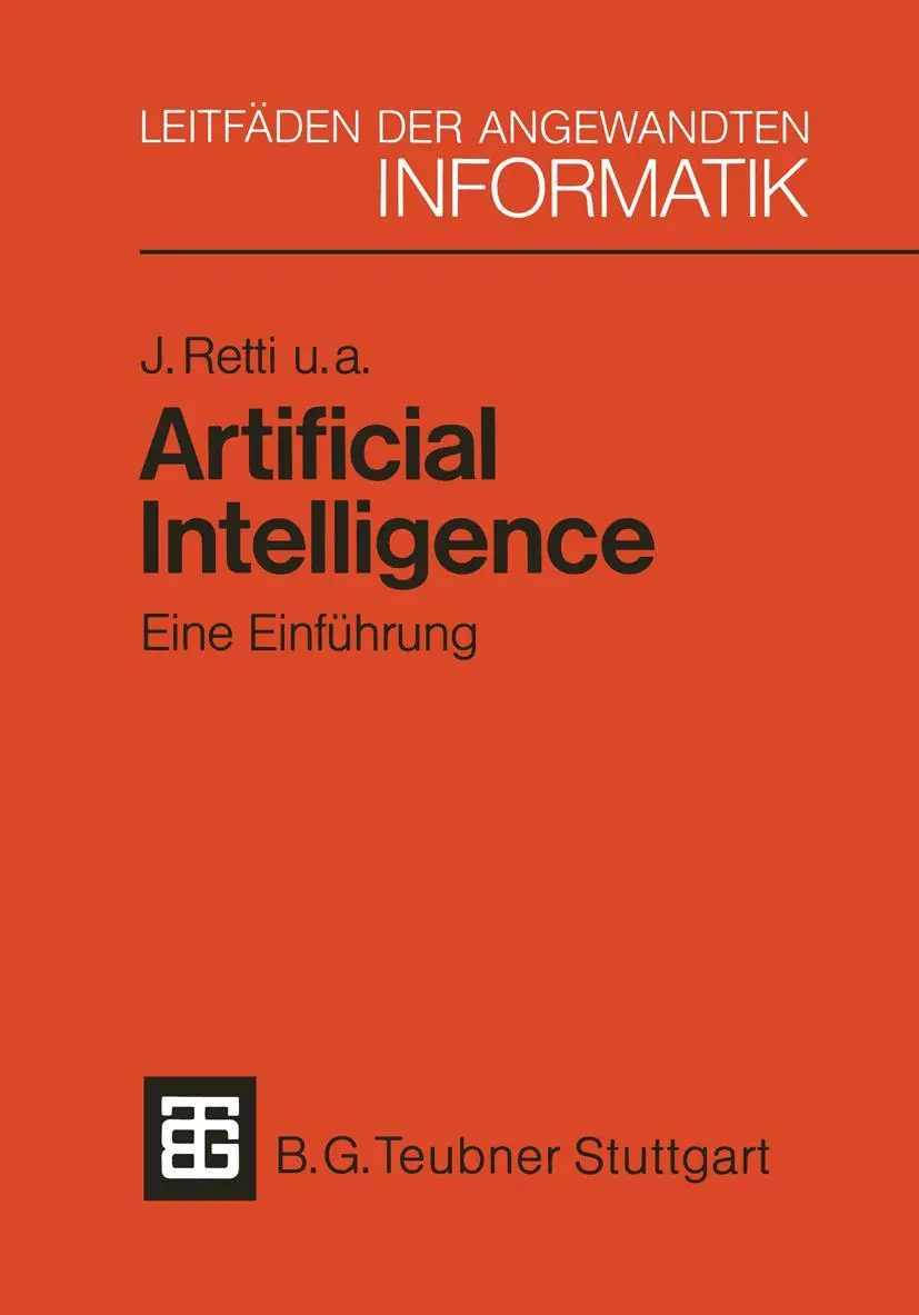 Cover: 9783519124733 | Artificial Intelligence - Eine Einführung | Johannes Retti (u. a.) | x