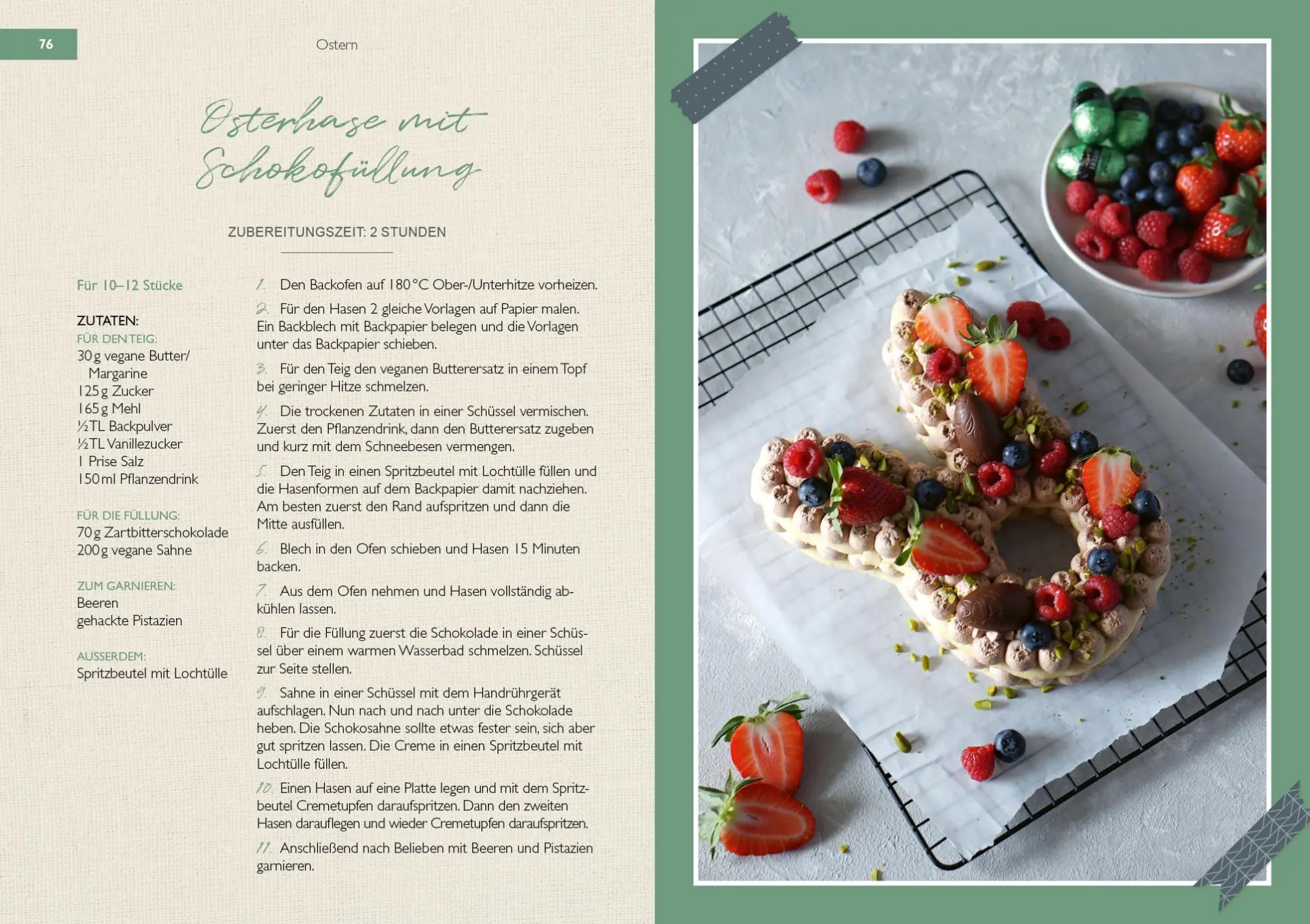 Bild: 9783742324733 | Das vegane Backbuch für Festtage | Ann-Kathrin Lemke | Taschenbuch
