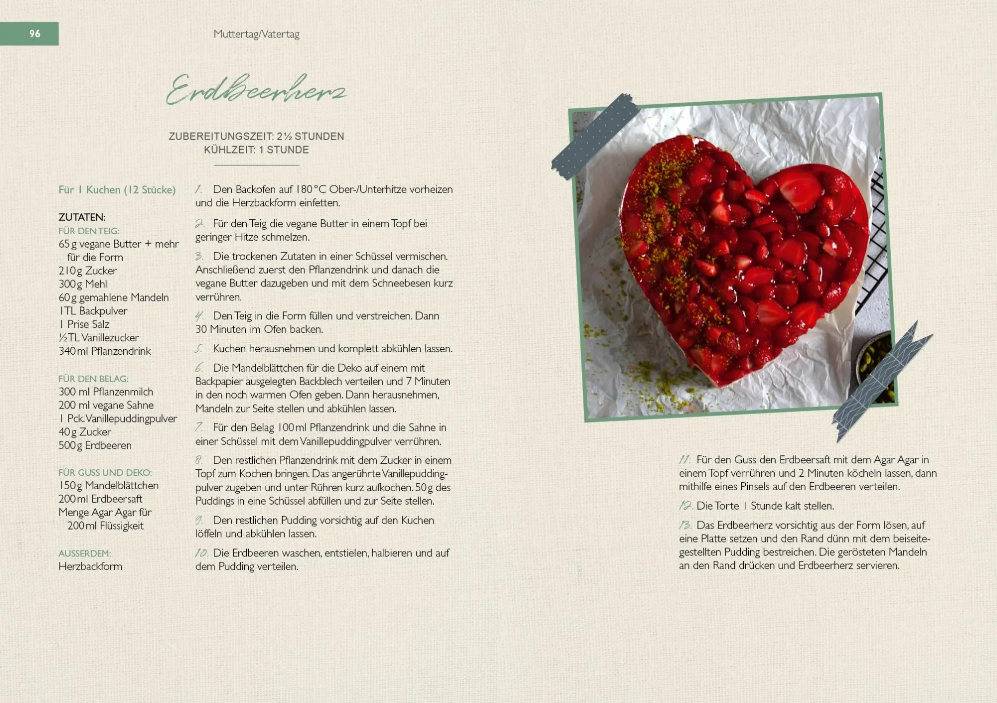 Bild: 9783742324733 | Das vegane Backbuch für Festtage | Ann-Kathrin Lemke | Taschenbuch