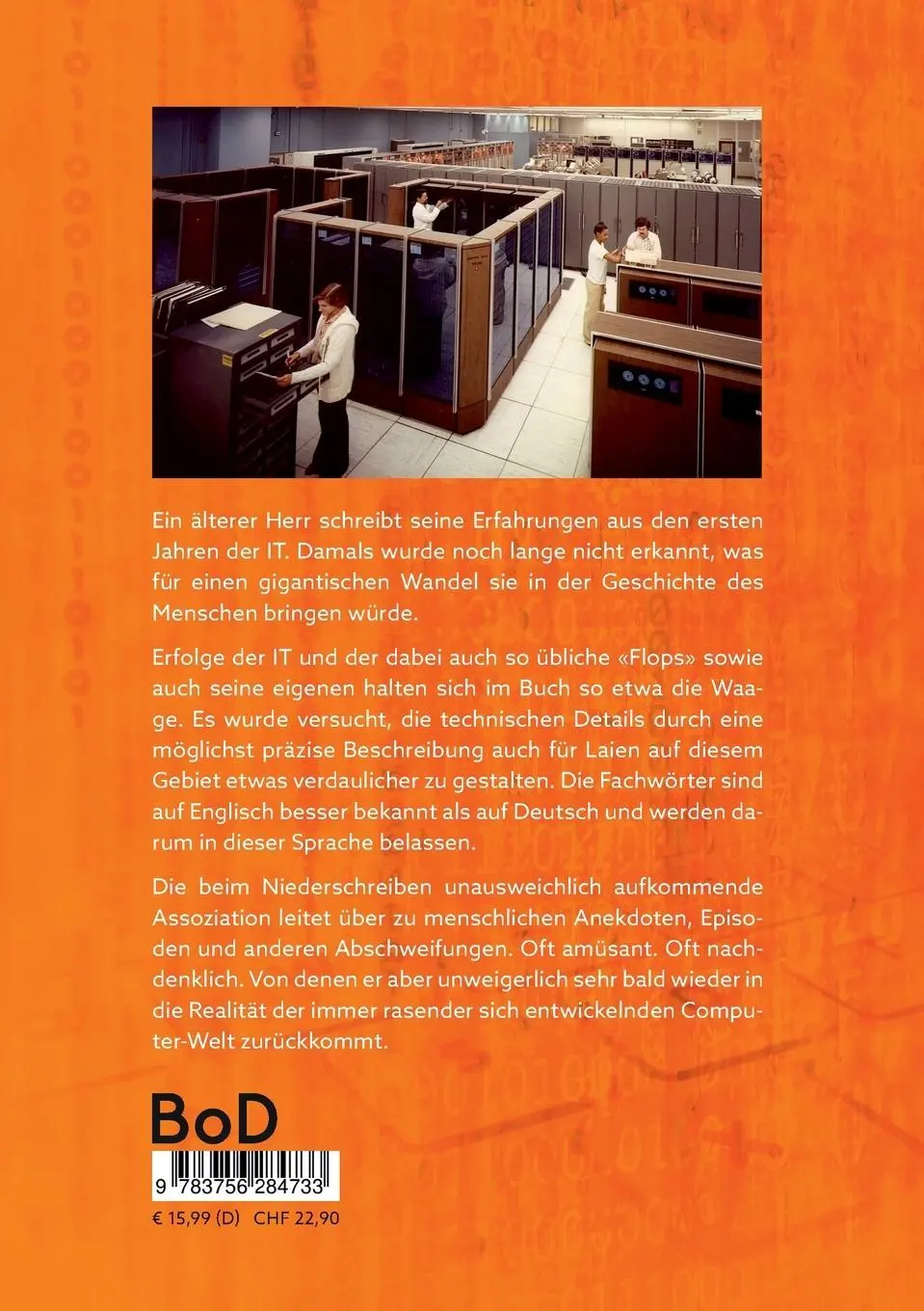 Rückseite: 9783756284733 | Mein bester Freund: der Computer | Hans Bodmer | Taschenbuch | 164 S.
