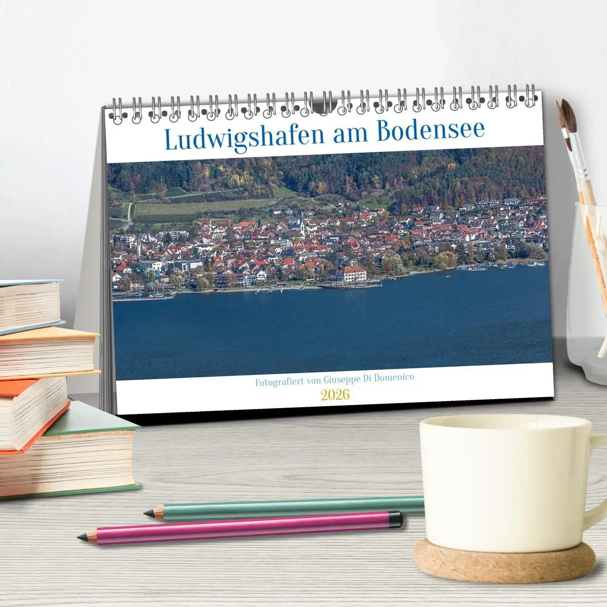 Bild: 9783457294833 | Ludwigshafen am Bodensee (Tischkalender 2026 DIN A5 quer), CALVENDO...