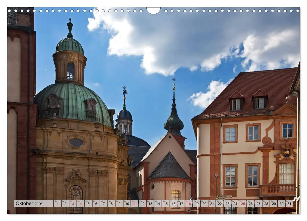 Bild: 9783457814833 | WÜRZBURG - ALTSTADT IMPRESSIONEN (Wandkalender 2026 DIN A3 quer),...
