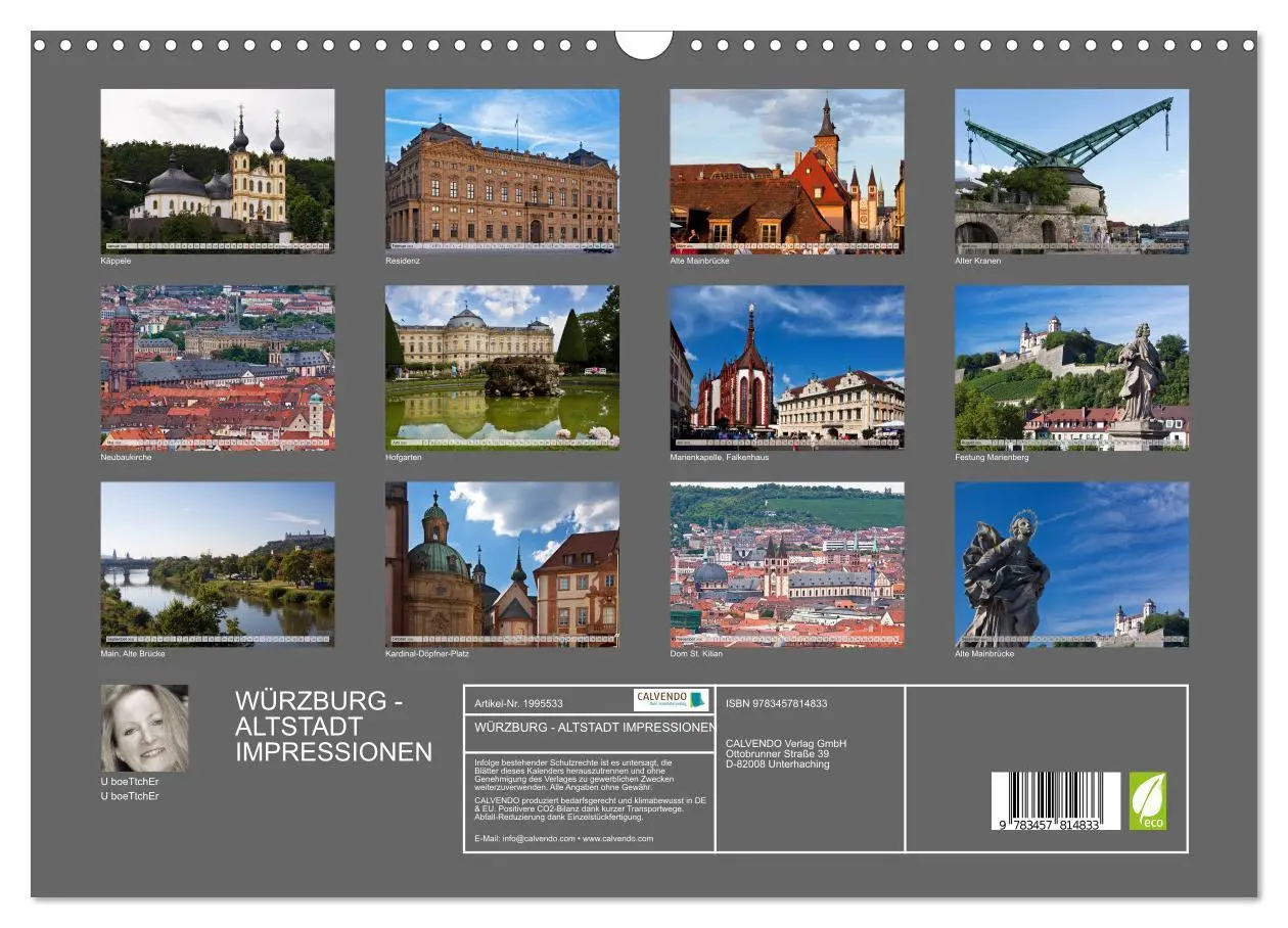 Bild: 9783457814833 | WÜRZBURG - ALTSTADT IMPRESSIONEN (Wandkalender 2026 DIN A3 quer),...