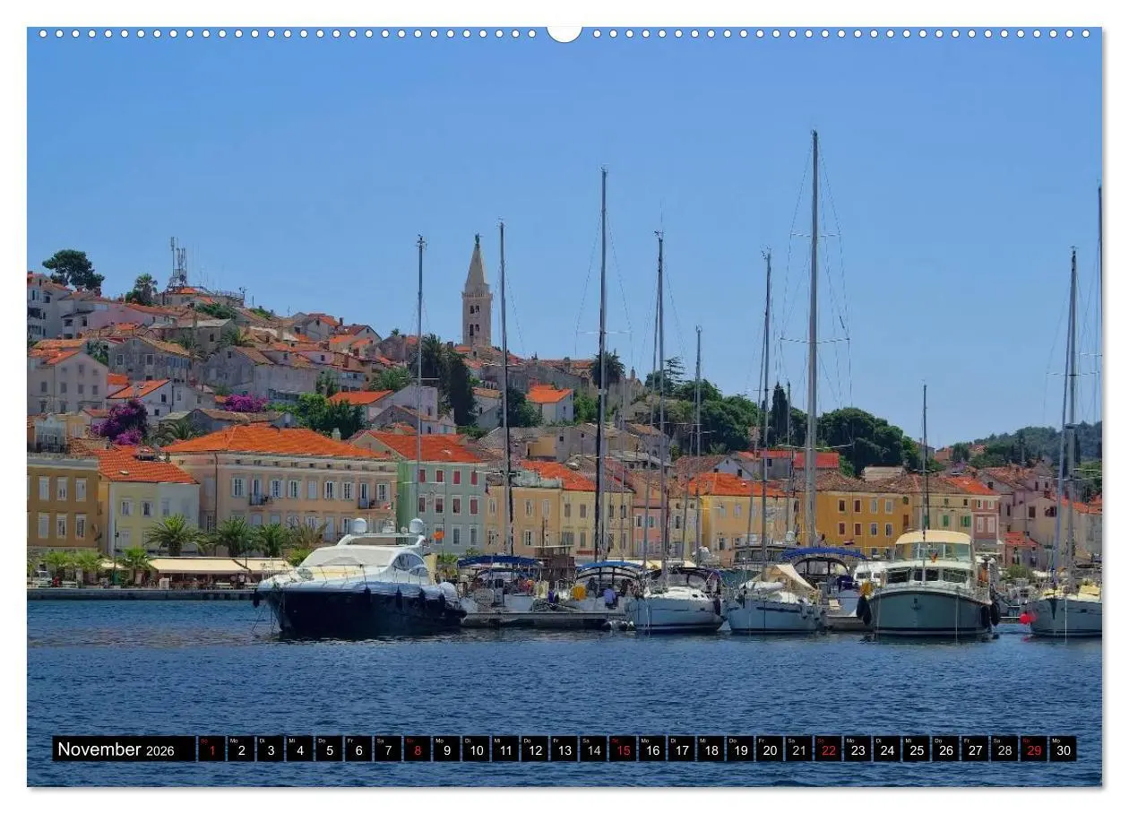 Bild: 9783516144833 | Kvarner Golf - Kroatien (Wandkalender 2026 DIN A2 quer), CALVENDO...