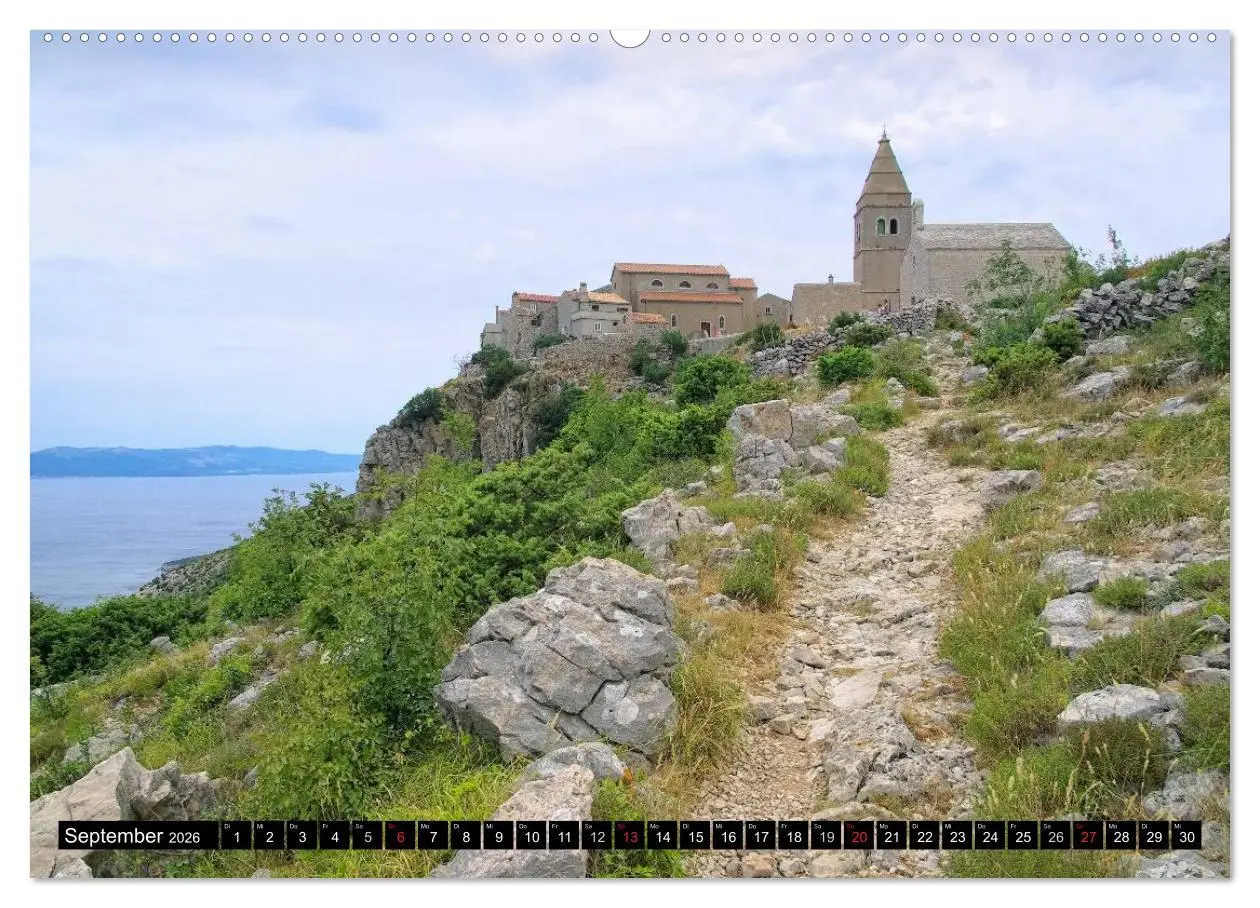 Bild: 9783516144833 | Kvarner Golf - Kroatien (Wandkalender 2026 DIN A2 quer), CALVENDO...