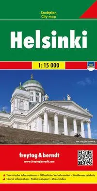 Cover: 9783707904833 | Helsinki 1 : 15 000. Stadtplan | (Land-)Karte | Deutsch | 2016