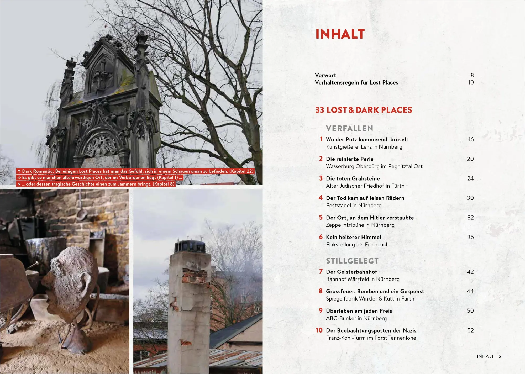 Bild: 9783734324833 | Lost &amp; Dark Places Nürnberg, Fürth, Erlangen | Sabine Peters | Buch