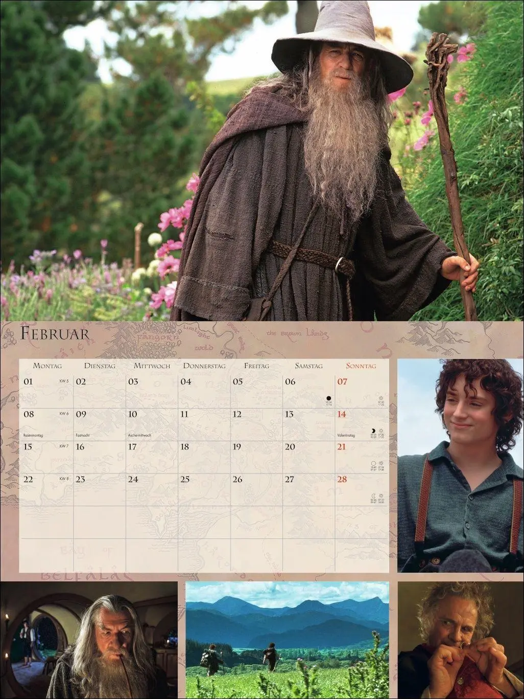Bild: 9783756414833 | Der Herr der Ringe Broschur XL Kalender 2027 | Heye | Kalender | 28 S.