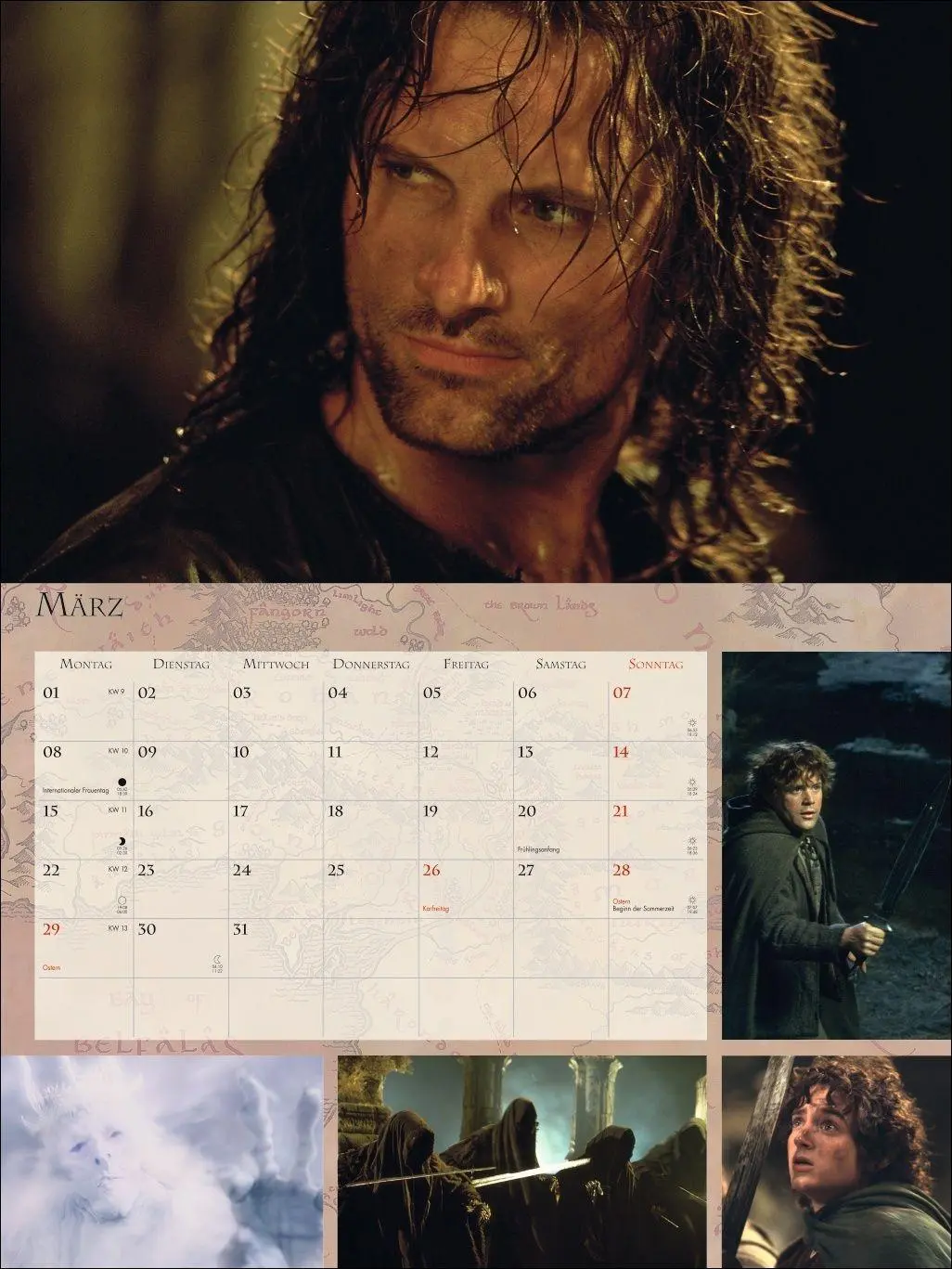 Bild: 9783756414833 | Der Herr der Ringe Broschur XL Kalender 2027 | Heye | Kalender | 28 S.