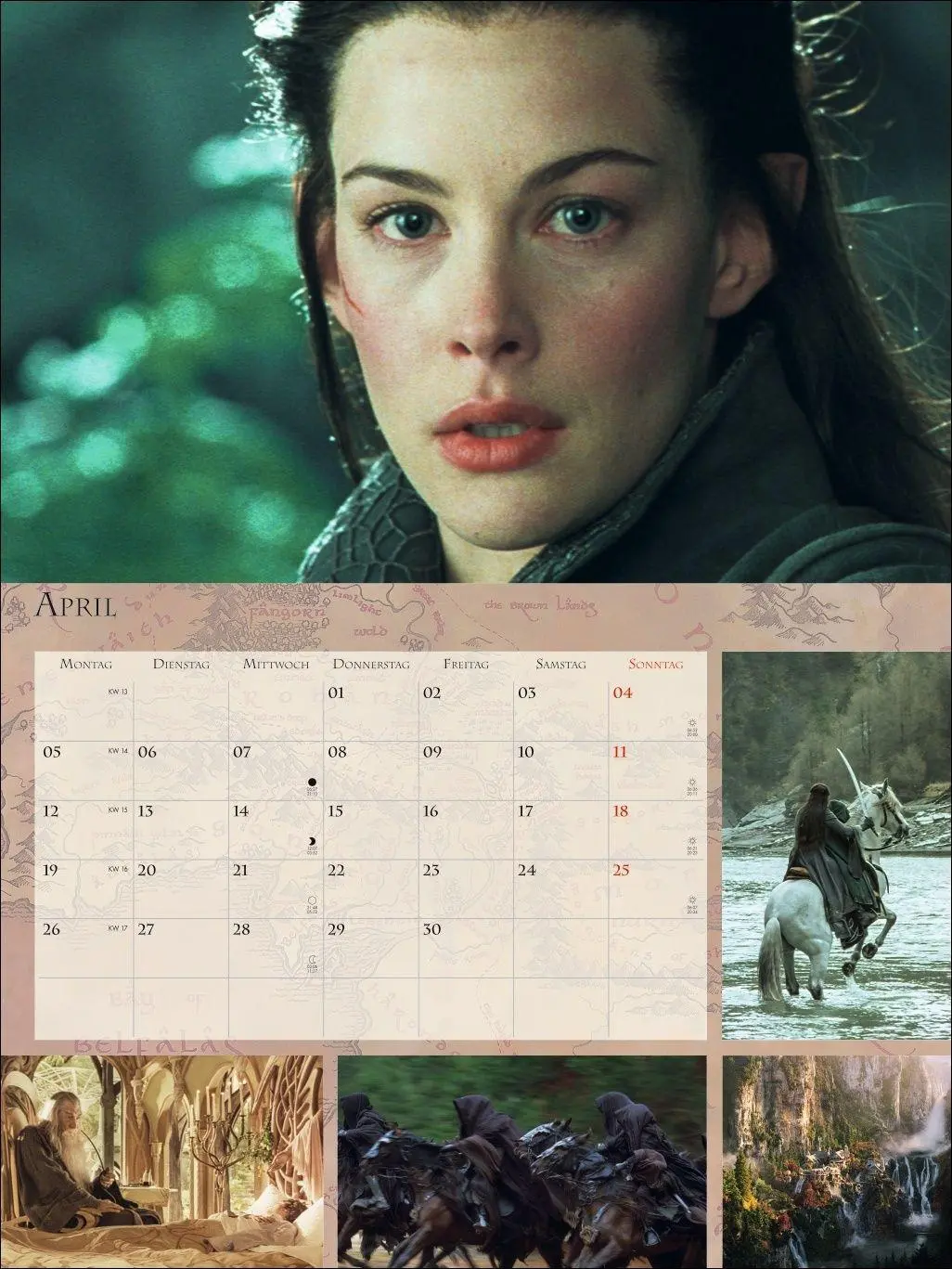 Bild: 9783756414833 | Der Herr der Ringe Broschur XL Kalender 2027 | Heye | Kalender | 28 S.