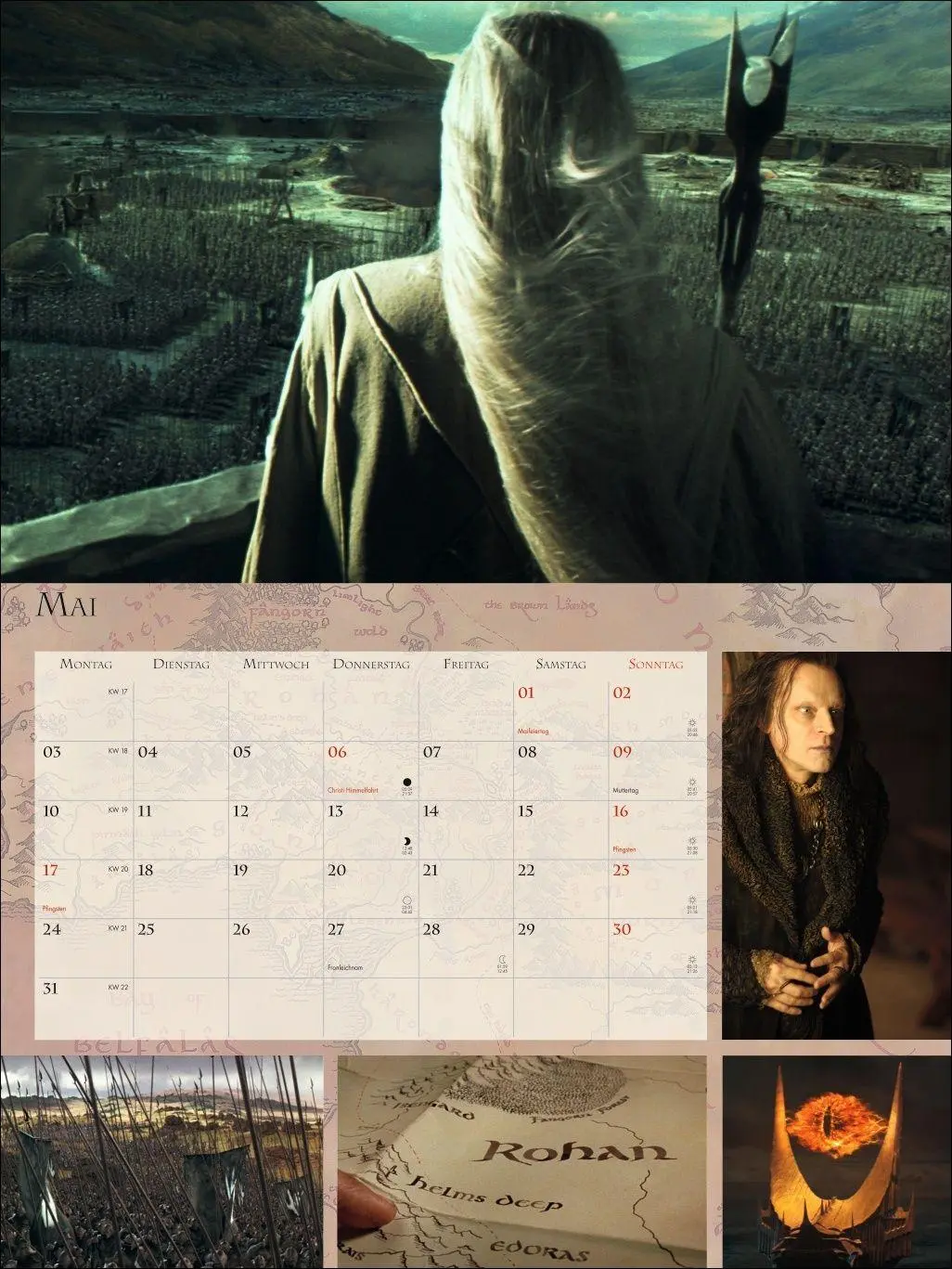 Bild: 9783756414833 | Der Herr der Ringe Broschur XL Kalender 2027 | Heye | Kalender | 28 S.