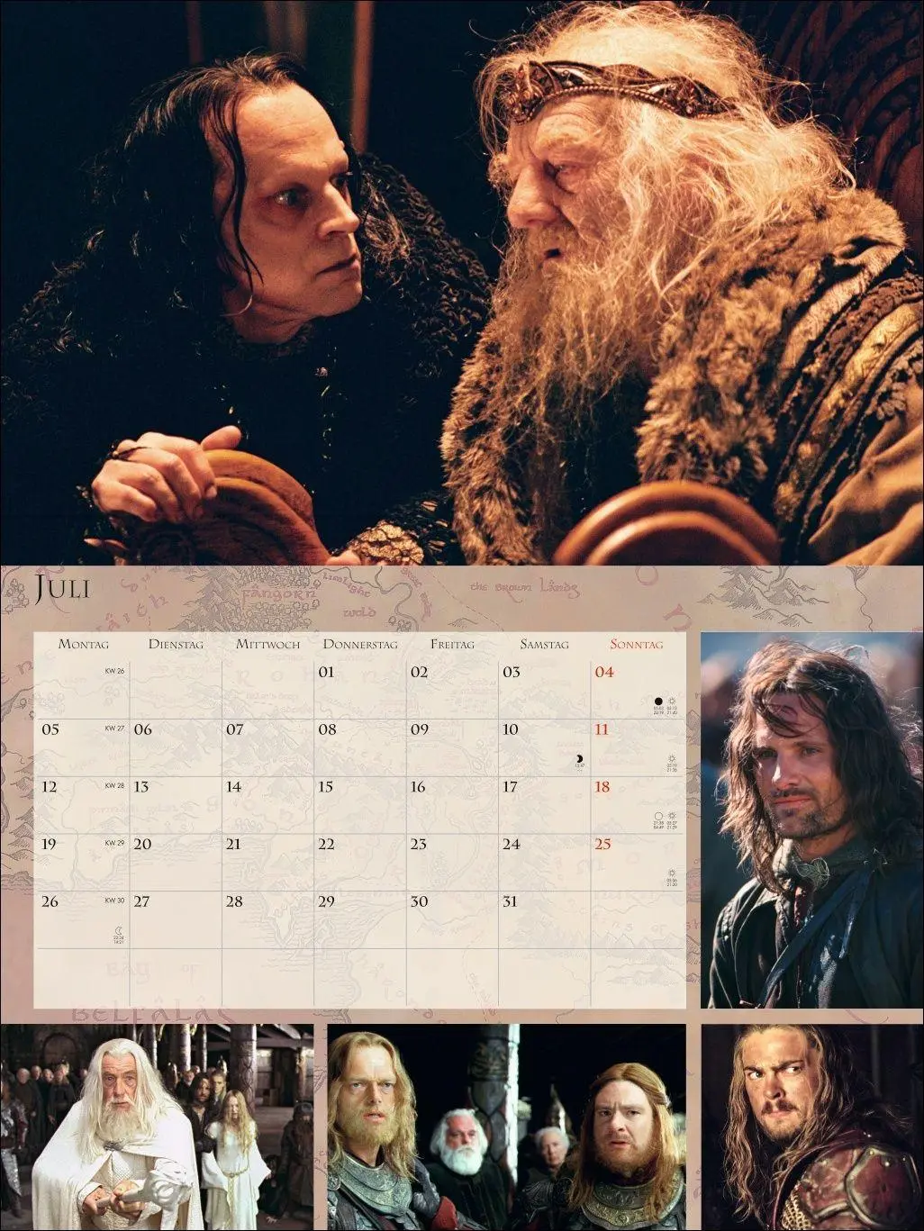 Bild: 9783756414833 | Der Herr der Ringe Broschur XL Kalender 2027 | Heye | Kalender | 28 S.