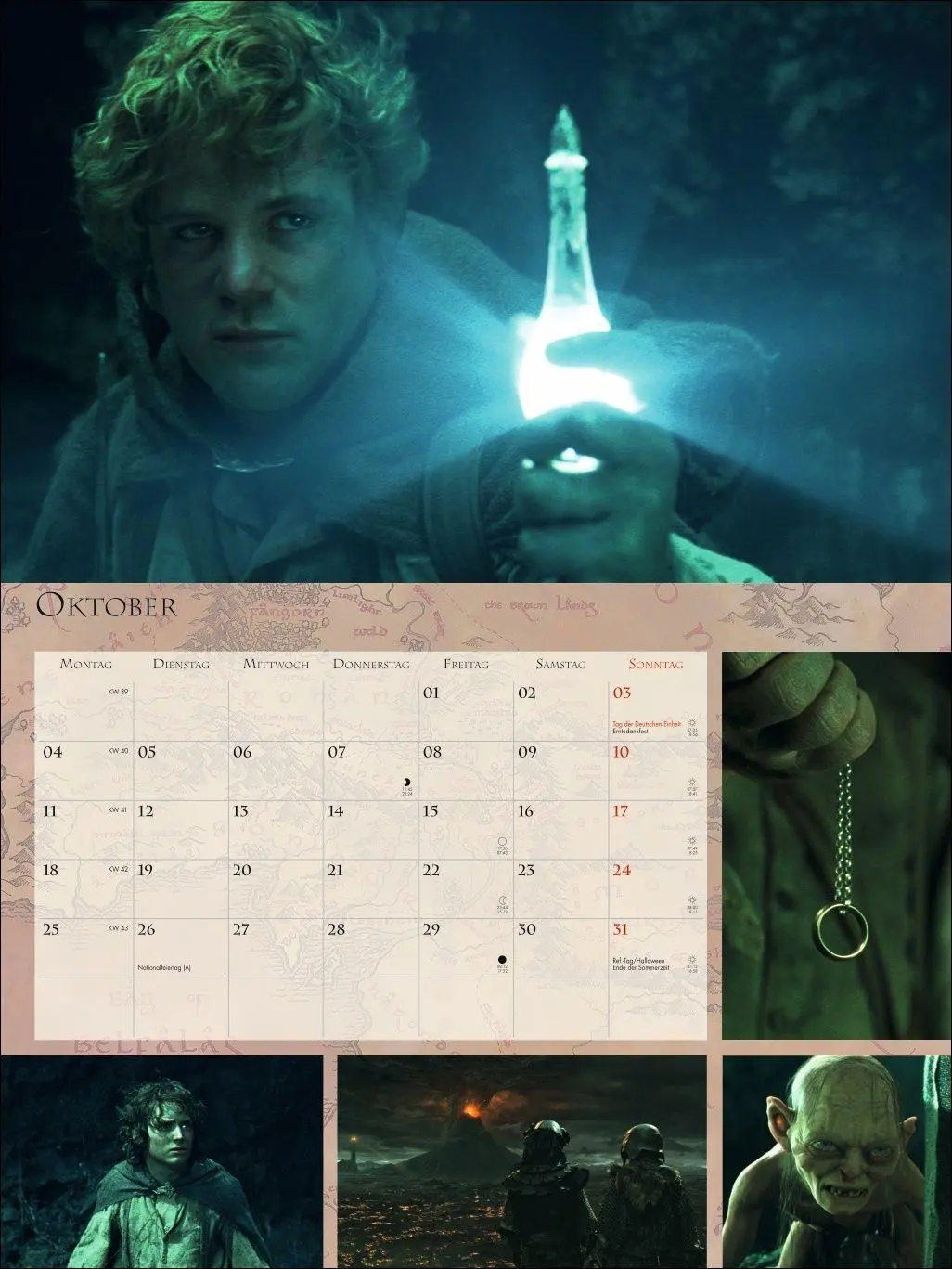 Bild: 9783756414833 | Der Herr der Ringe Broschur XL Kalender 2027 | Heye | Kalender | 28 S.