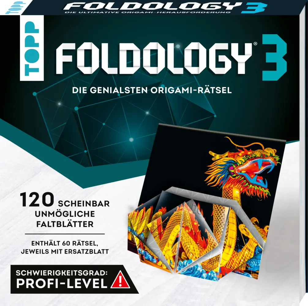 Cover: 4007742184933 | Foldology 3 - Die genialsten Origami-Rätsel | Afanasiy Yermakov | 2023