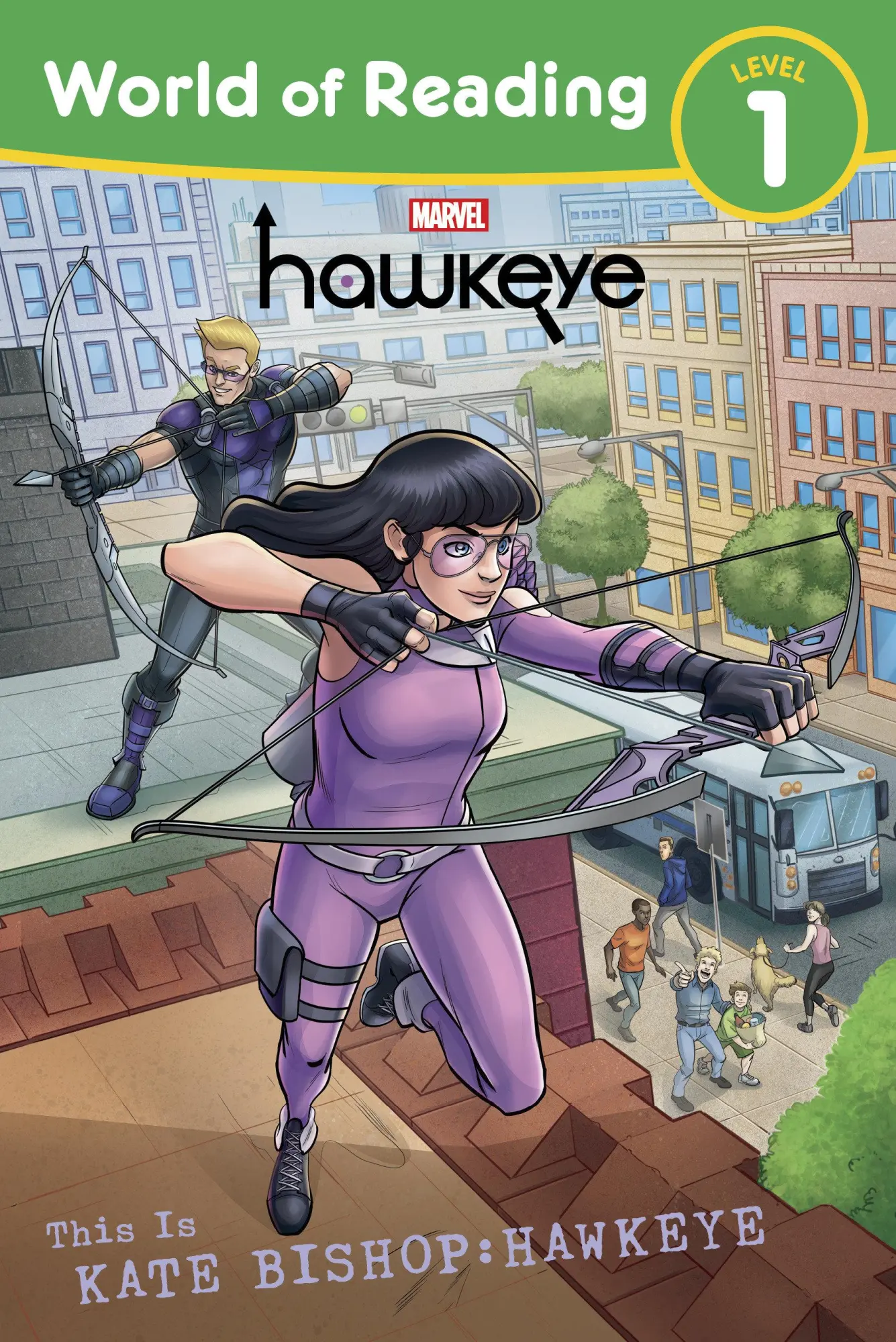 Cover: 9781368074933 | World of Reading: : This Is Kate Bishop: Hawkeye | Megan Logan | Buch