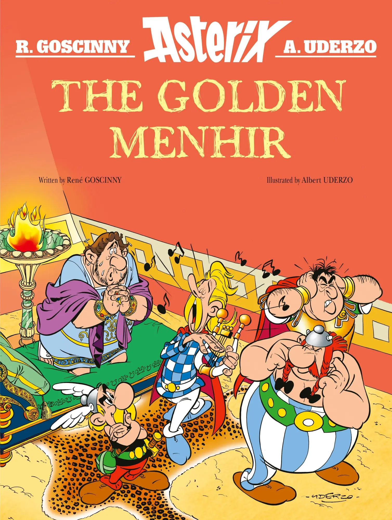 Cover: 9781408734933 | The Golden Menhir | An Illustrated Asterix Album | René Goscinny
