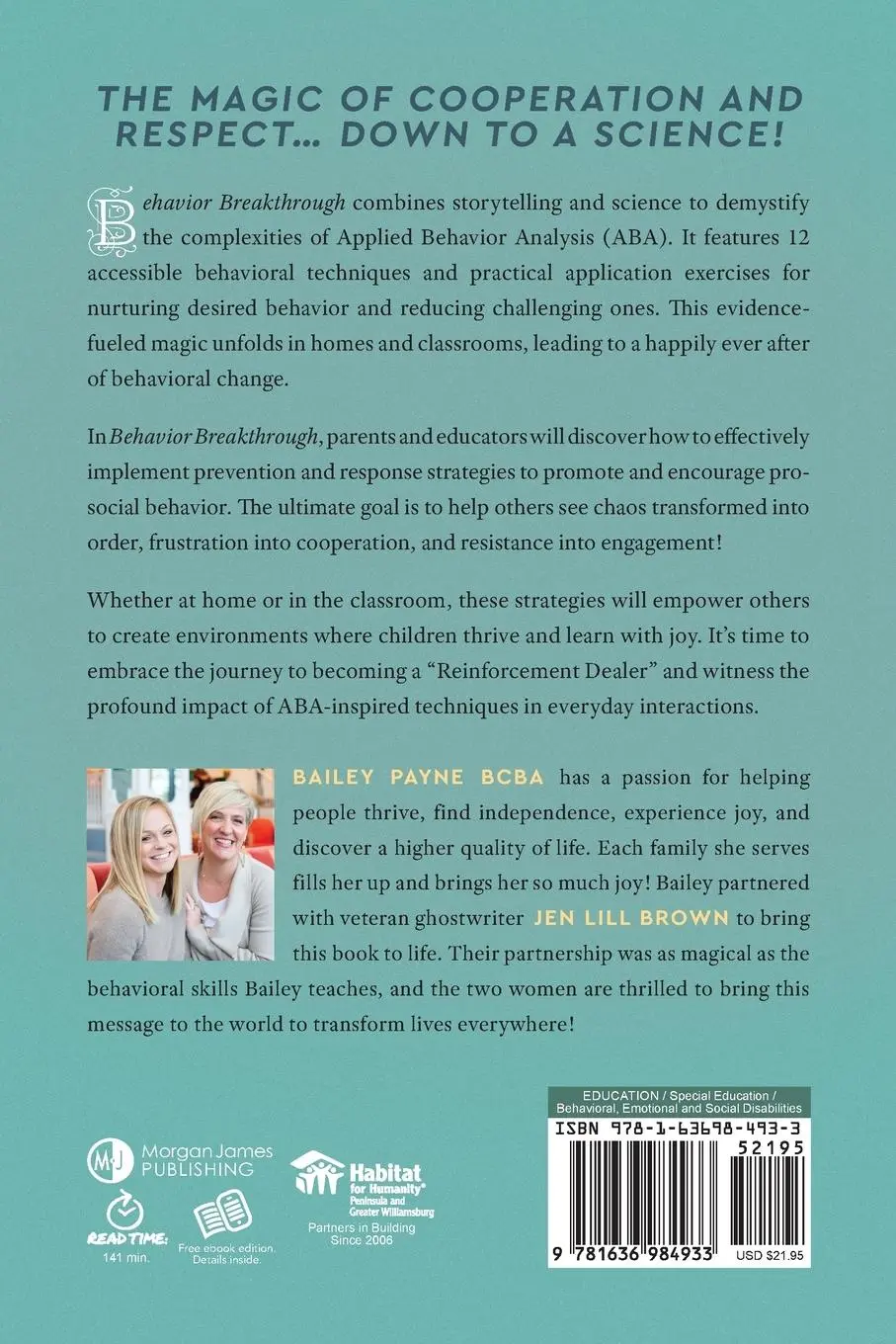 Rückseite: 9781636984933 | Behavior Breakthrough | Bailey Payne | Taschenbuch | Englisch | 2024