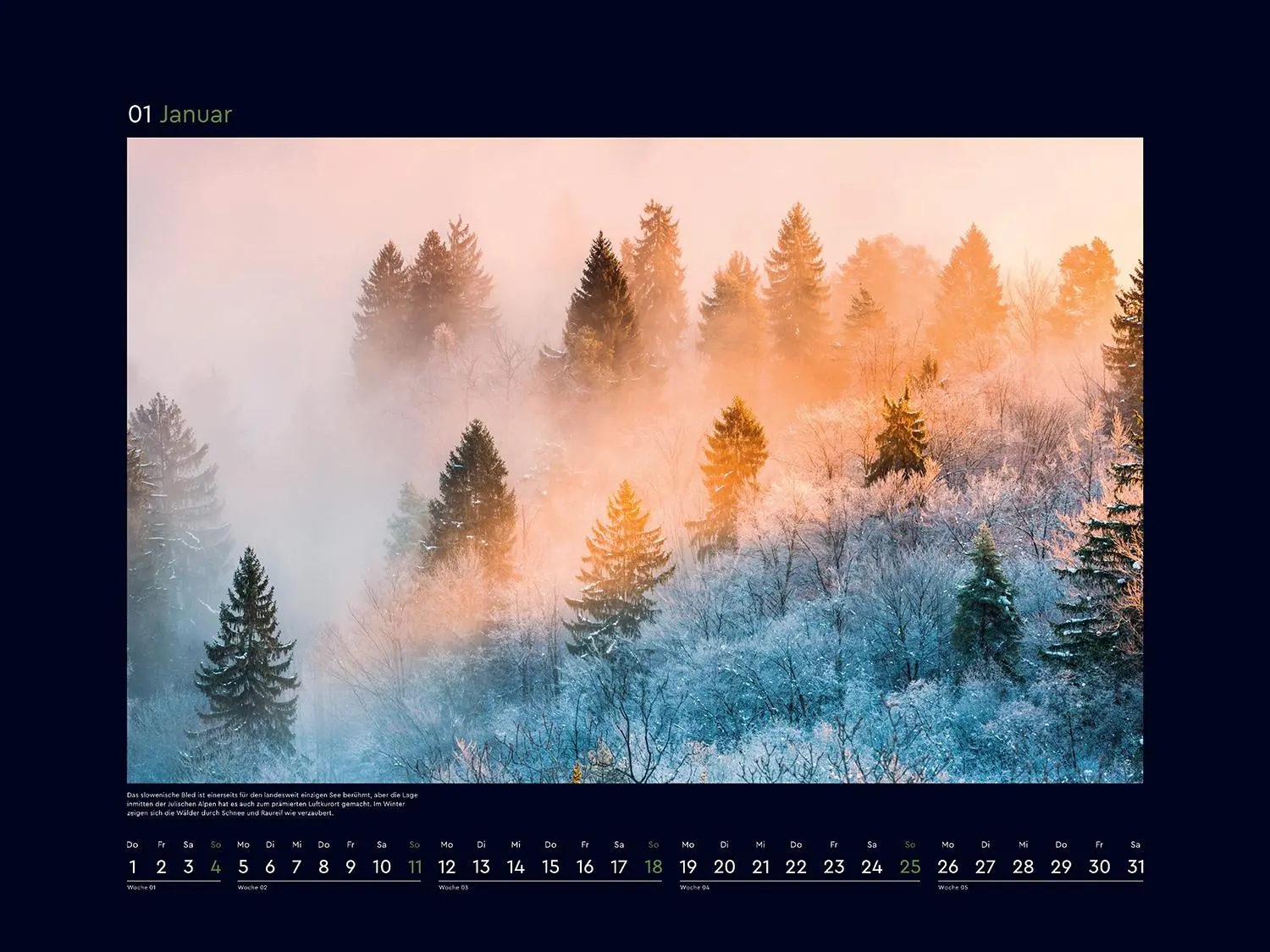 Bild: 9783965914933 | Magische Wälder der Erde - KUNTH Wandkalender 2026 | Kalender | 14 S.