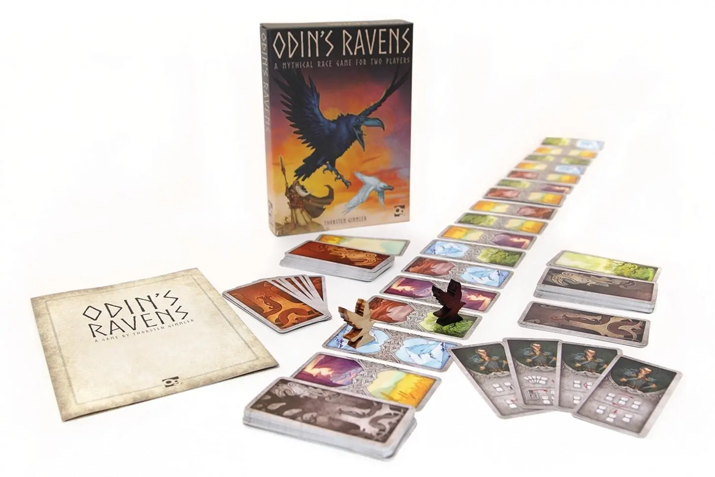 Cover: 9781472815033 | Odin's Ravens | A Mythical Race Game for 2 Players | Thorsten Gimmler
