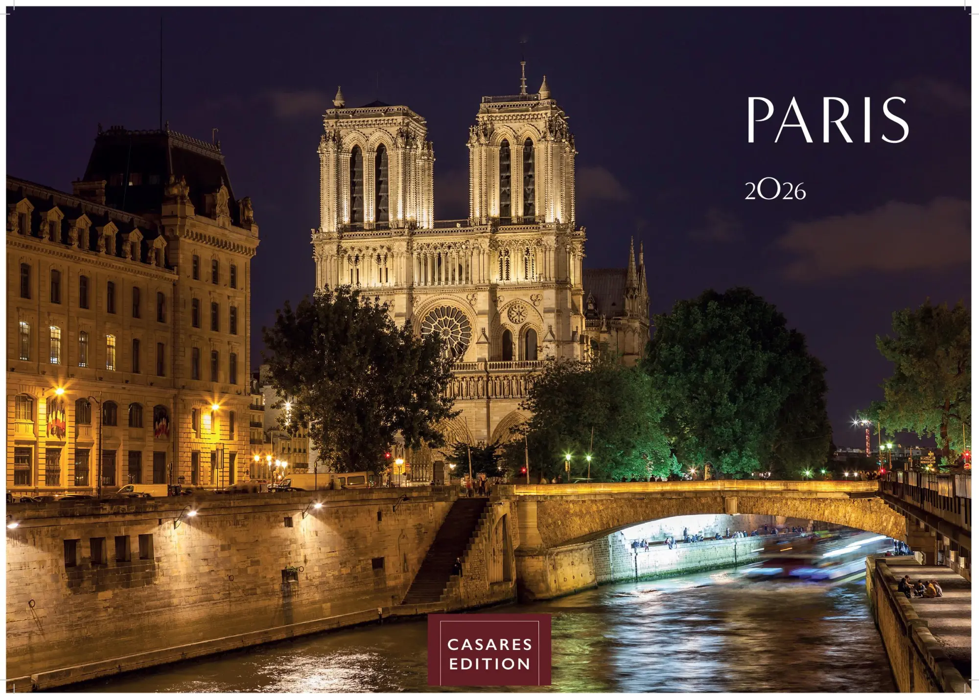 Cover: 9781835245033 | Paris Kalender 2026 - Wandkalender Fotokalender Frankreich 35x50cm...