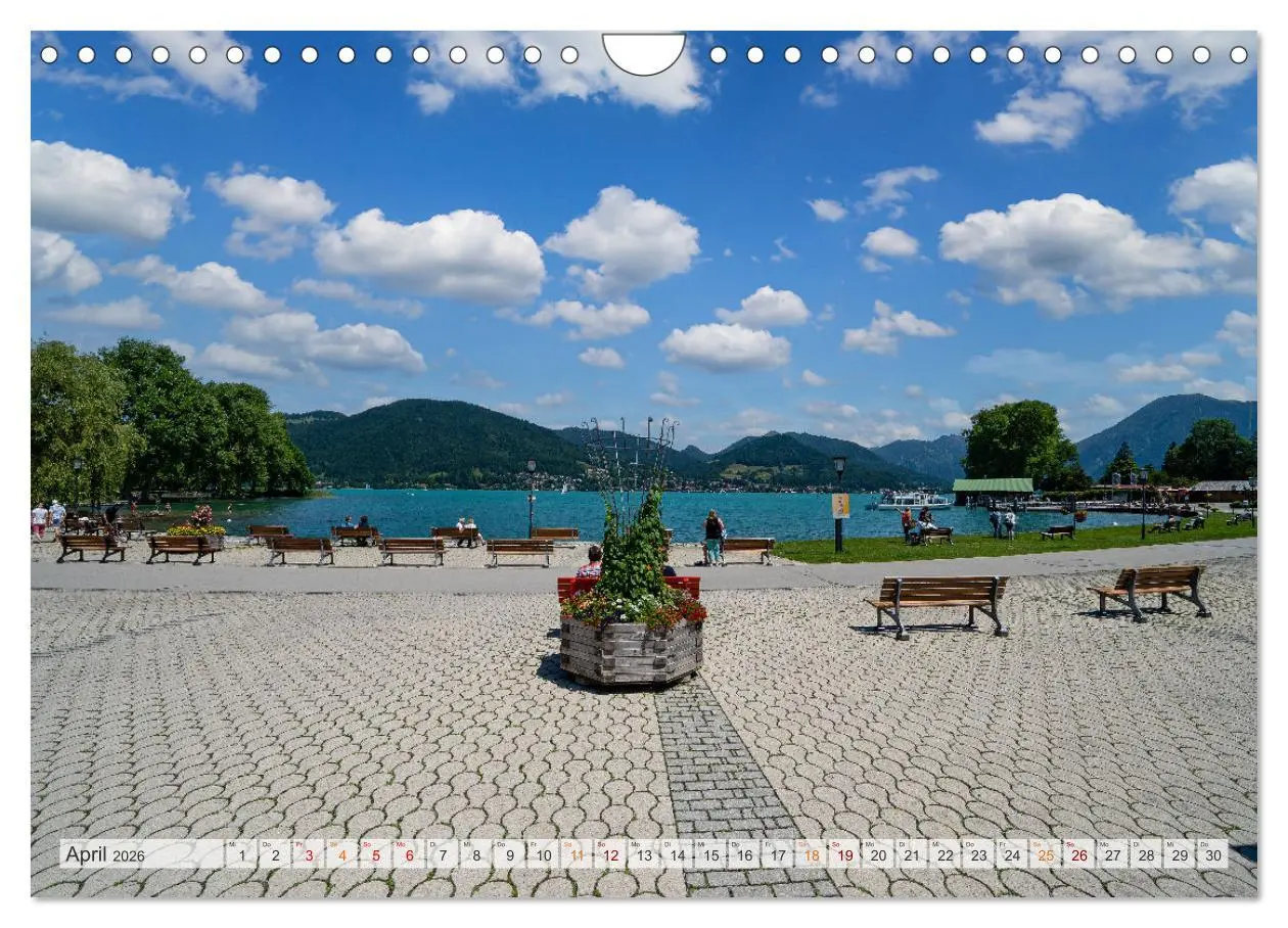 Bild: 9783457625033 | Der Tegernsee - Urlaubsparadies Bayerische Voralpen (Wandkalender...