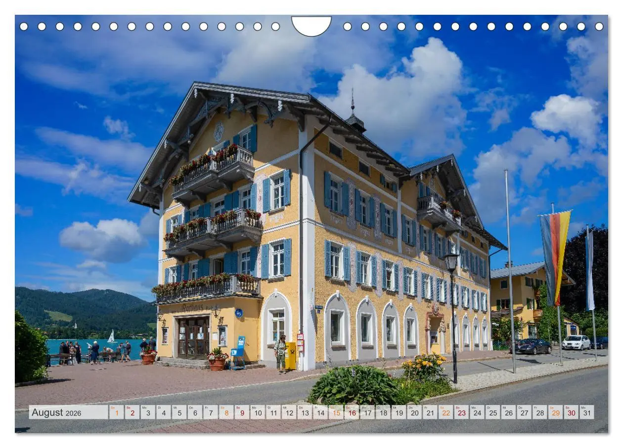 Bild: 9783457625033 | Der Tegernsee - Urlaubsparadies Bayerische Voralpen (Wandkalender...