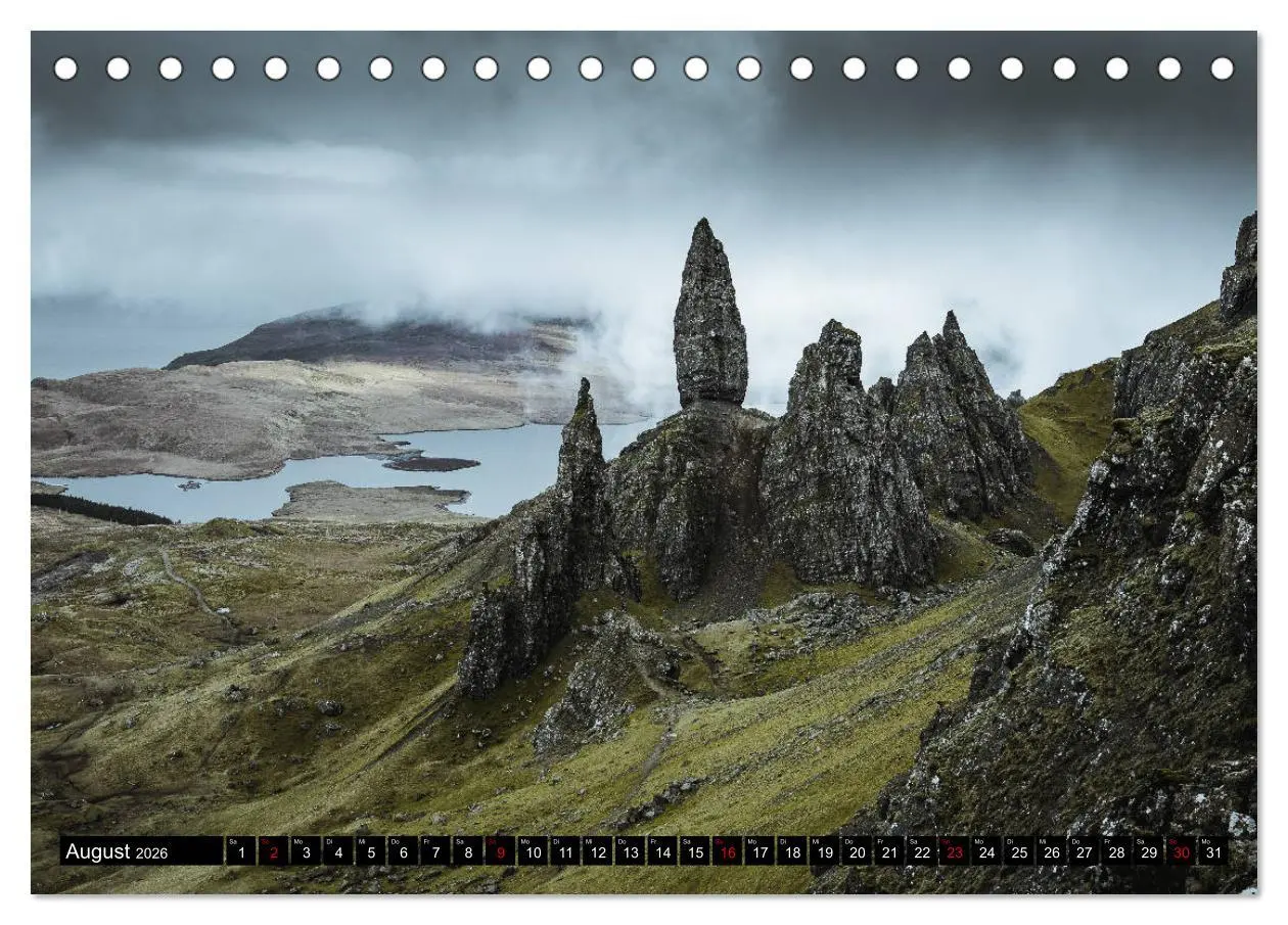 Bild: 9783457795033 | Isle of Skye - so schön kann schlechtes Wetter sein (Tischkalender...