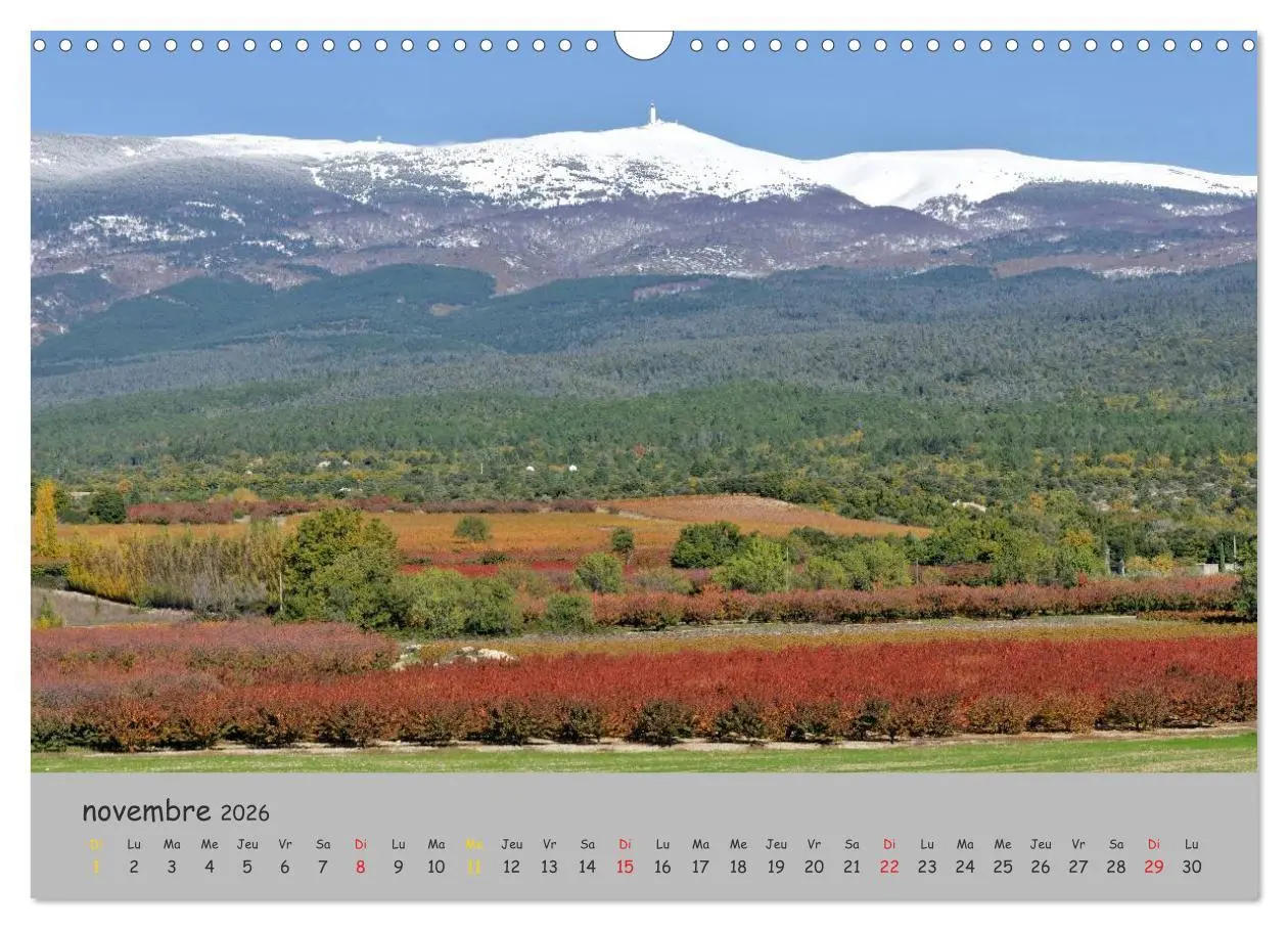 Bild: 9783516575033 | Le Mont Ventoux Le géant de Provence (Calendrier mural 2026 DIN A3...