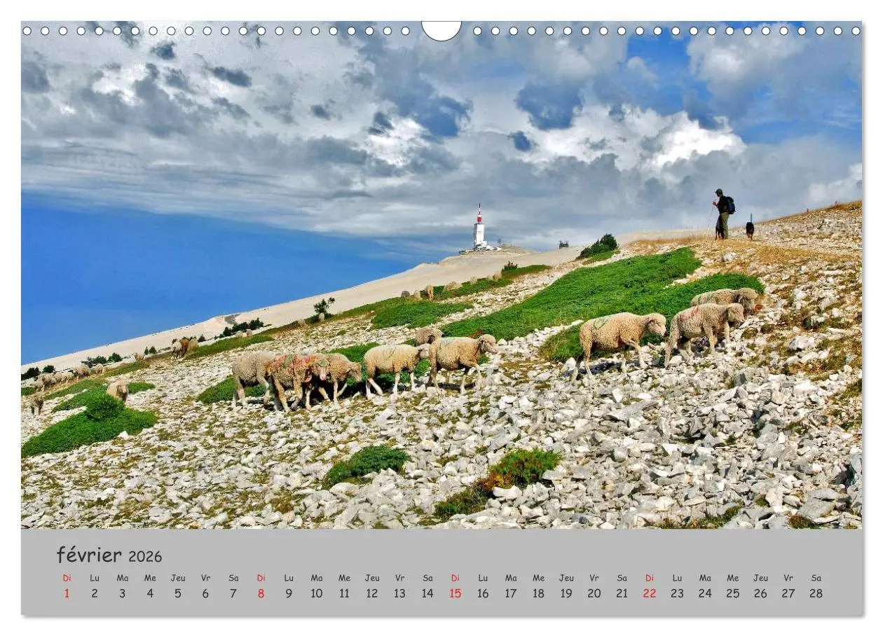 Bild: 9783516575033 | Le Mont Ventoux Le géant de Provence (Calendrier mural 2026 DIN A3...