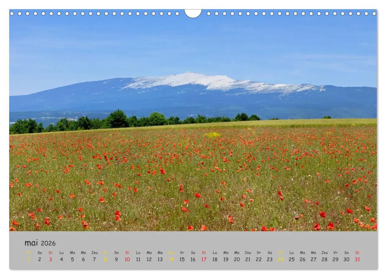 Bild: 9783516575033 | Le Mont Ventoux Le géant de Provence (Calendrier mural 2026 DIN A3...